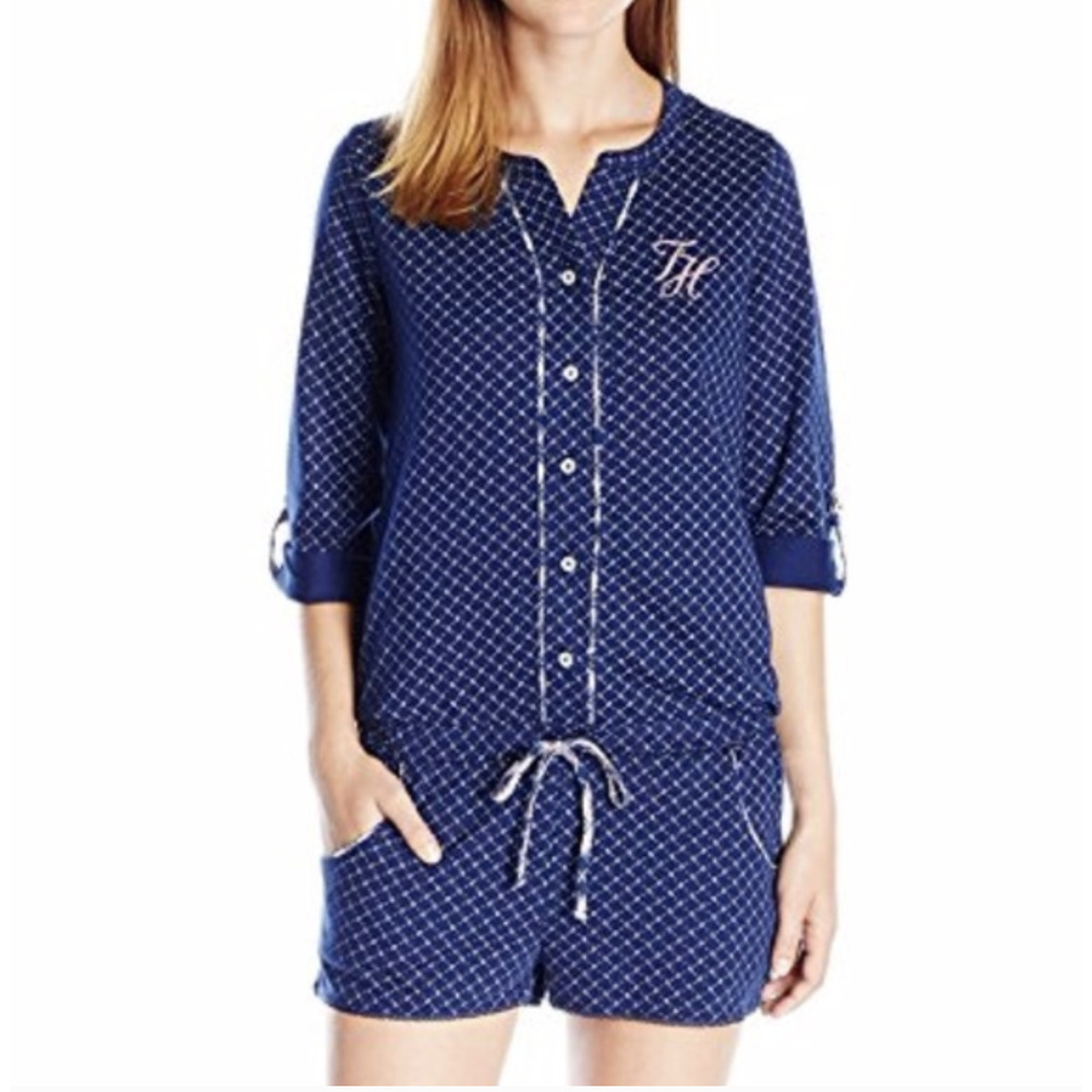 Tommy Hilfiger Paisley Pajamas Sleepwear Romper